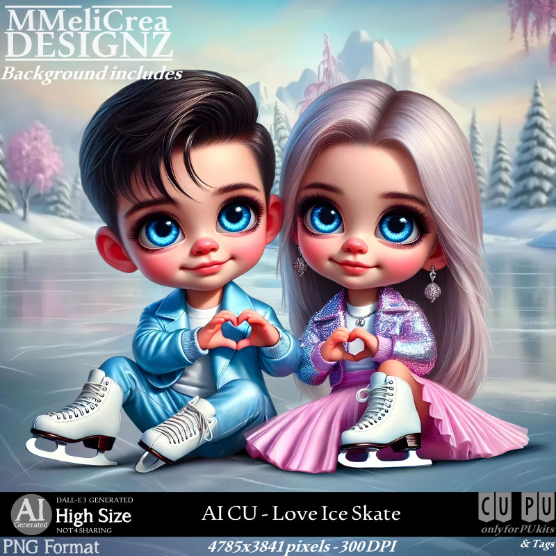 (image for) AI - CU Love Ice Skate (CU4PU/PNG)